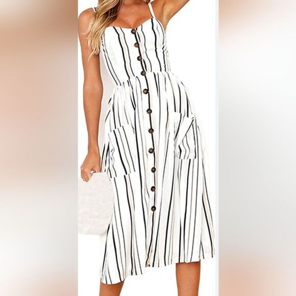 Soraro Striped Sunny Dress - Picture 3 of 11